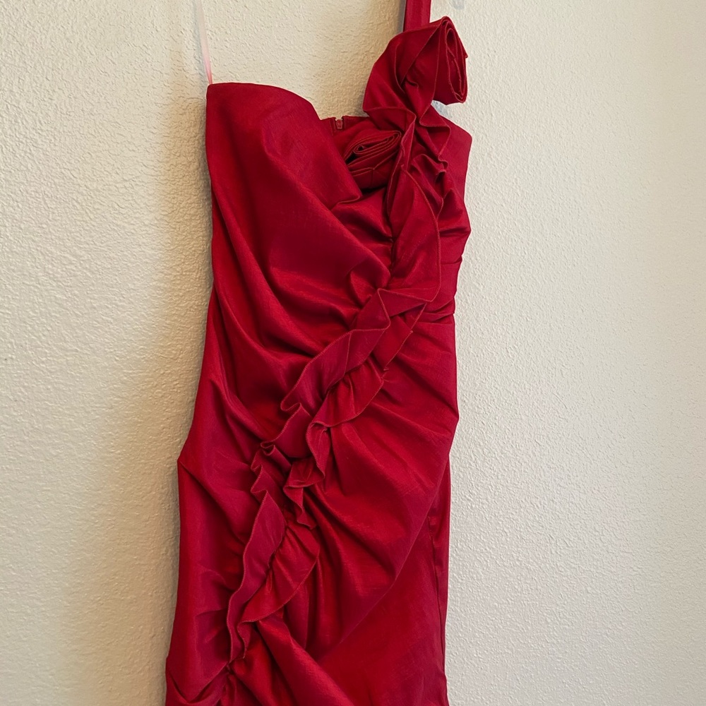 TeezeMe Red Party Dress
